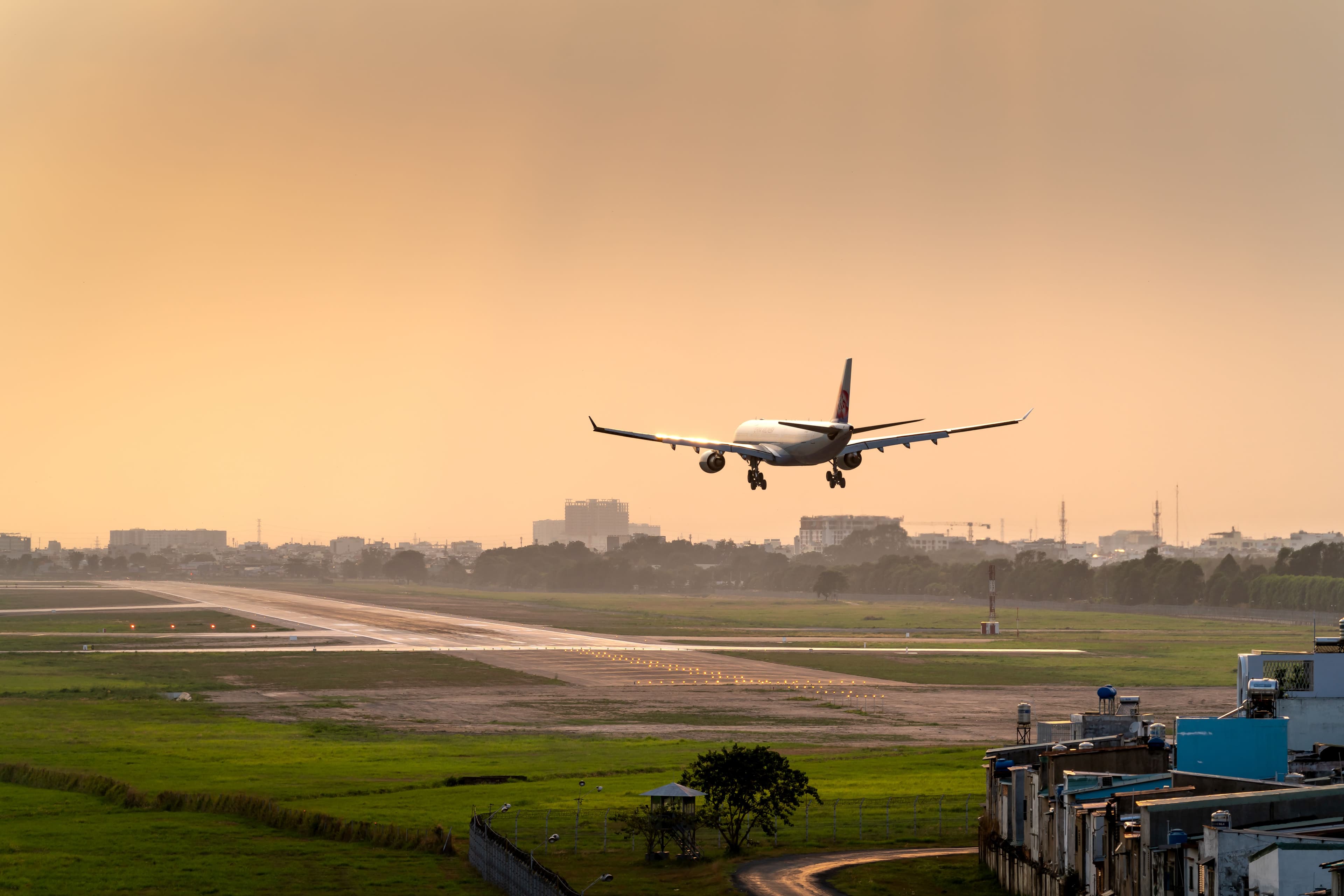 TrueNorth Charter Agency aircraft over the Kenyan landscape